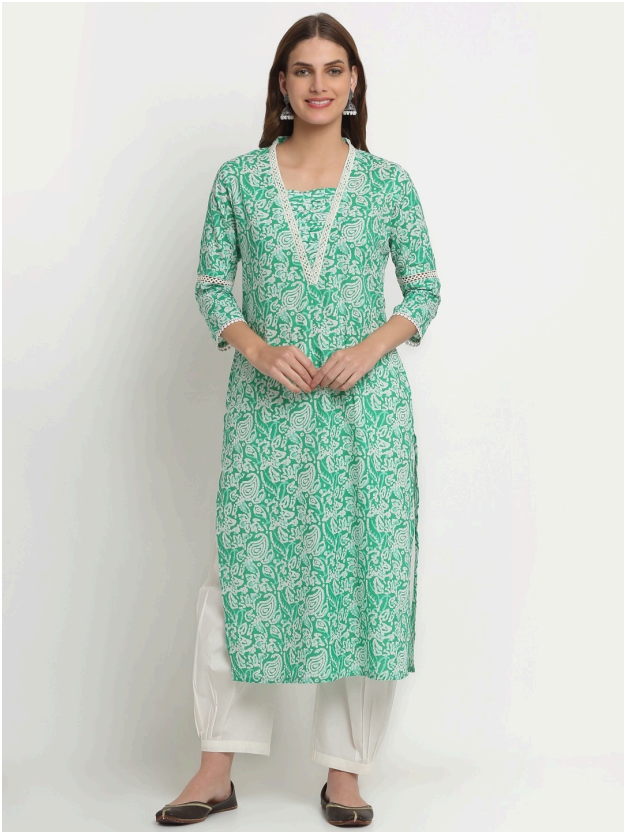 Cotton Straight Kurta