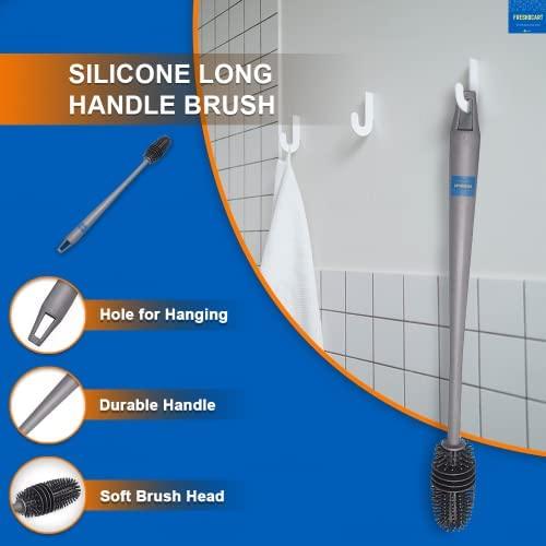 Cleaning Silicone Brush with Long Handle LASATECH