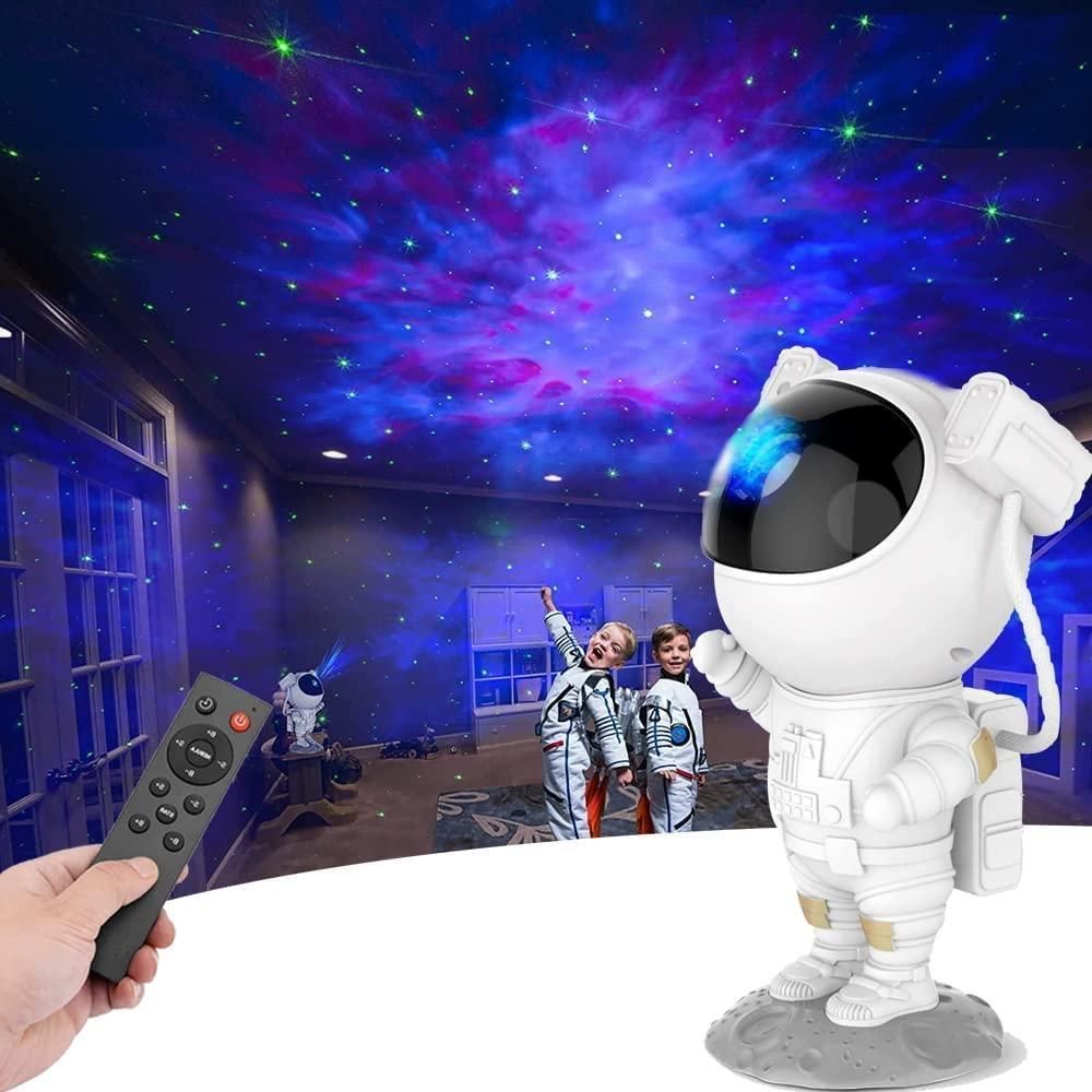 Astronaut Galaxy Projector - 360 Magnetic Head Rotation, Remote Control LASATECH