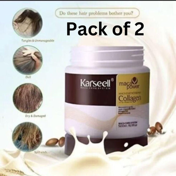 Karseell Maca Power Collagen Hair Mask 100ml (Pack of 2) LASATECH