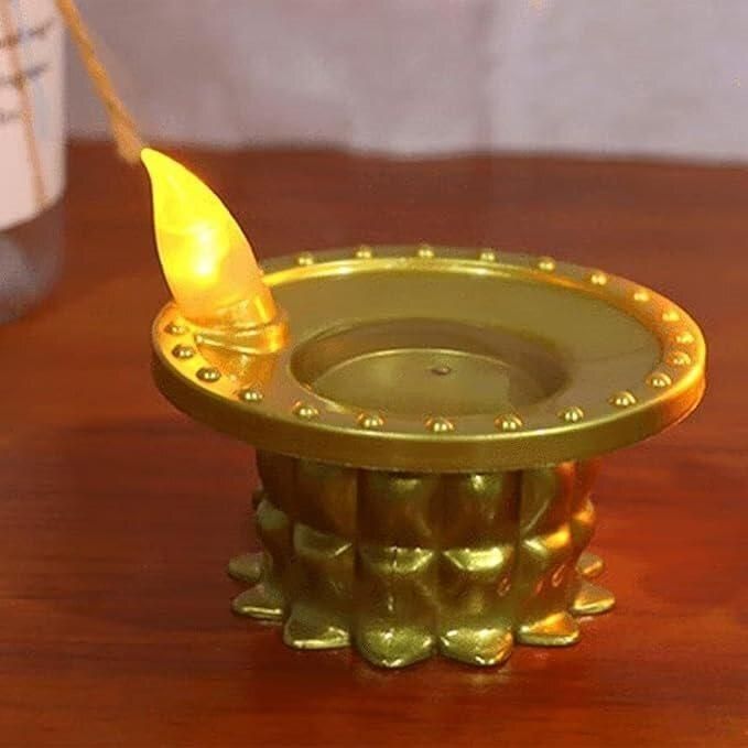 Water Pouring  Diya Led Light LASATECH