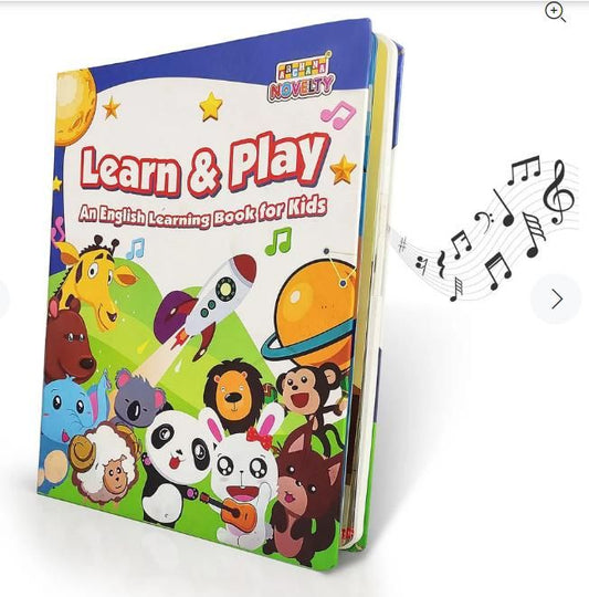 Learn & Play Interactive Sound Book for Kids LASATECH