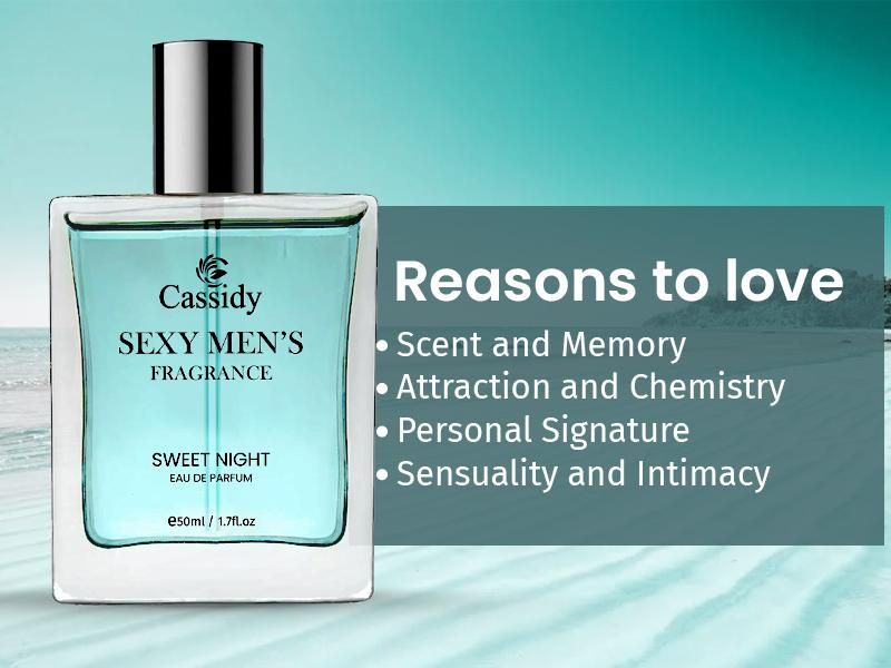 CASSIDY Sexy Men's Sweet Night, 50ml (Pack of 2) LASATECH