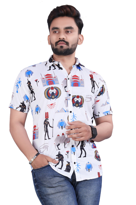 Men's Printed Shirt LASATECH