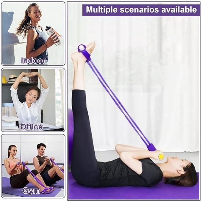 Yoga Pedal Puller Resistance Band Fitness Equipment LASATECH