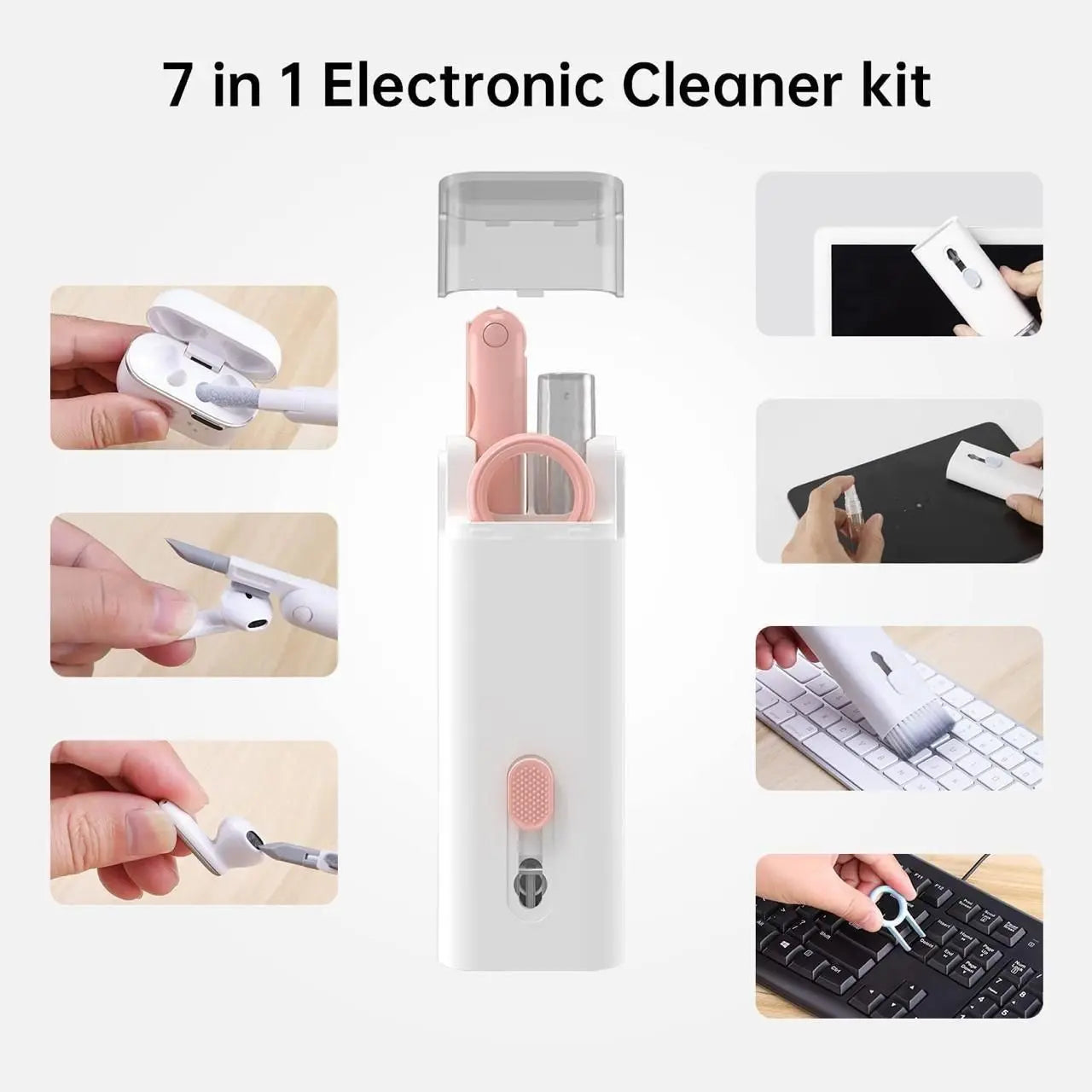 7 in 1 Electronic Cleaner Kit with Brush LASATECH