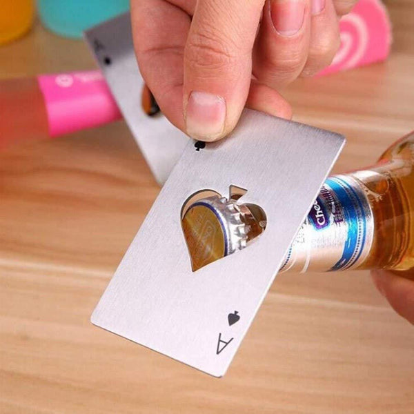 Bottle Opener, Stainless Steel Beer Opener (Pack of 2) LASATECH