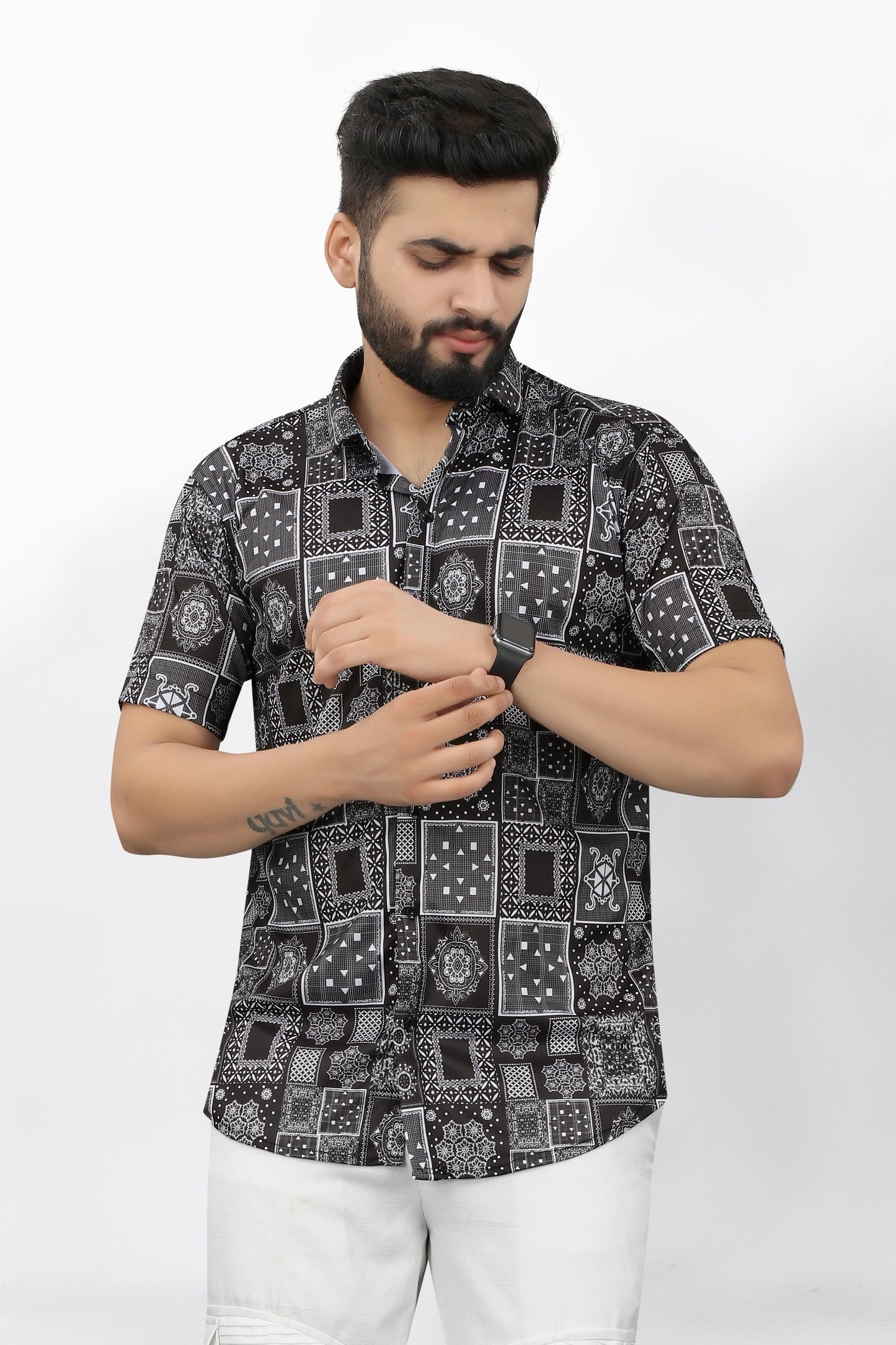 Men's Printed Shirt LASATECH