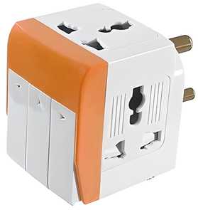 �3 Pin Multi Plug Socket Adapter LASATECH