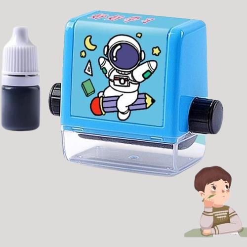 Birud Addition Stamps for Kids, Roller Design Teaching Stamp,Math Stamps Practice Tools LASATECH