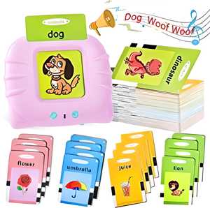 Talking Flash Cards for Early Educational Learning Toy LASATECH