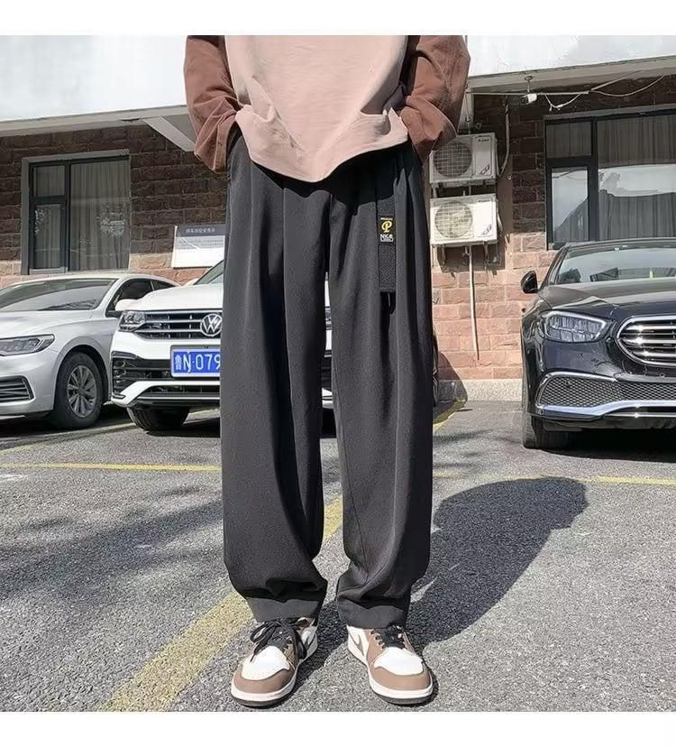 Men's Loose Straight Wide Leg Casual Track Pant LASATECH