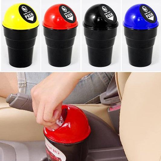 Premium Mini Trash Bin - Dust Bin for Car LASATECH