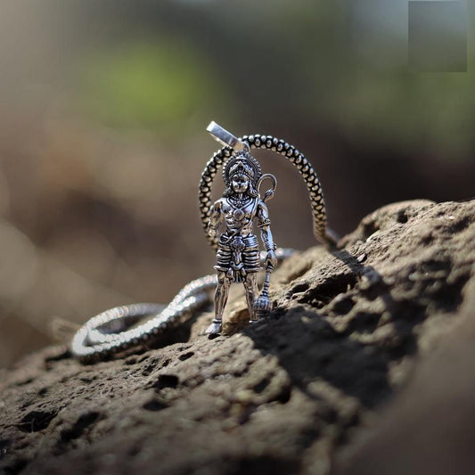 Lord Hanuman Pendant with Chain LASATECH