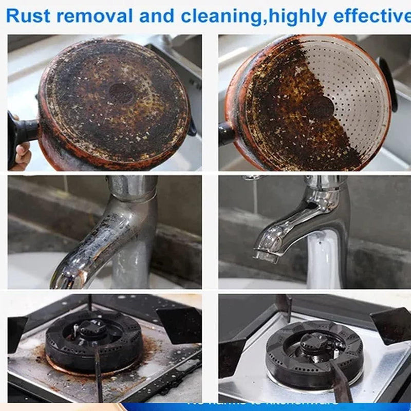 Foam Rust Remover Kitchen All-Purpose Cleaning Powder ( Pack of 2 ) LASATECH
