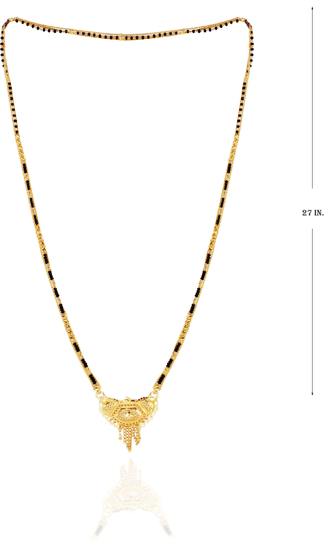 Attractive Gold Plated Mangalsutra LASATECH