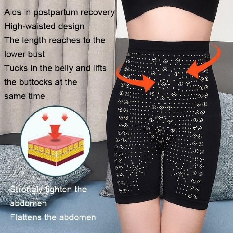 High-Waisted Abdominal Pants Postpartum Girdle Stomach Shaping Pants (Assorted Color) LASATECH