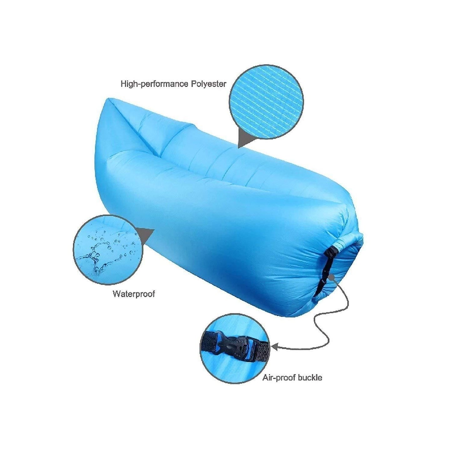 Air Sofa Bed 5 in 1 Inflatable Couch with Electric Pump LASATECH