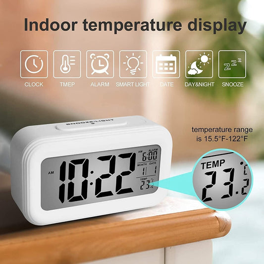 Alarm Clock, Digital Clock LASATECH