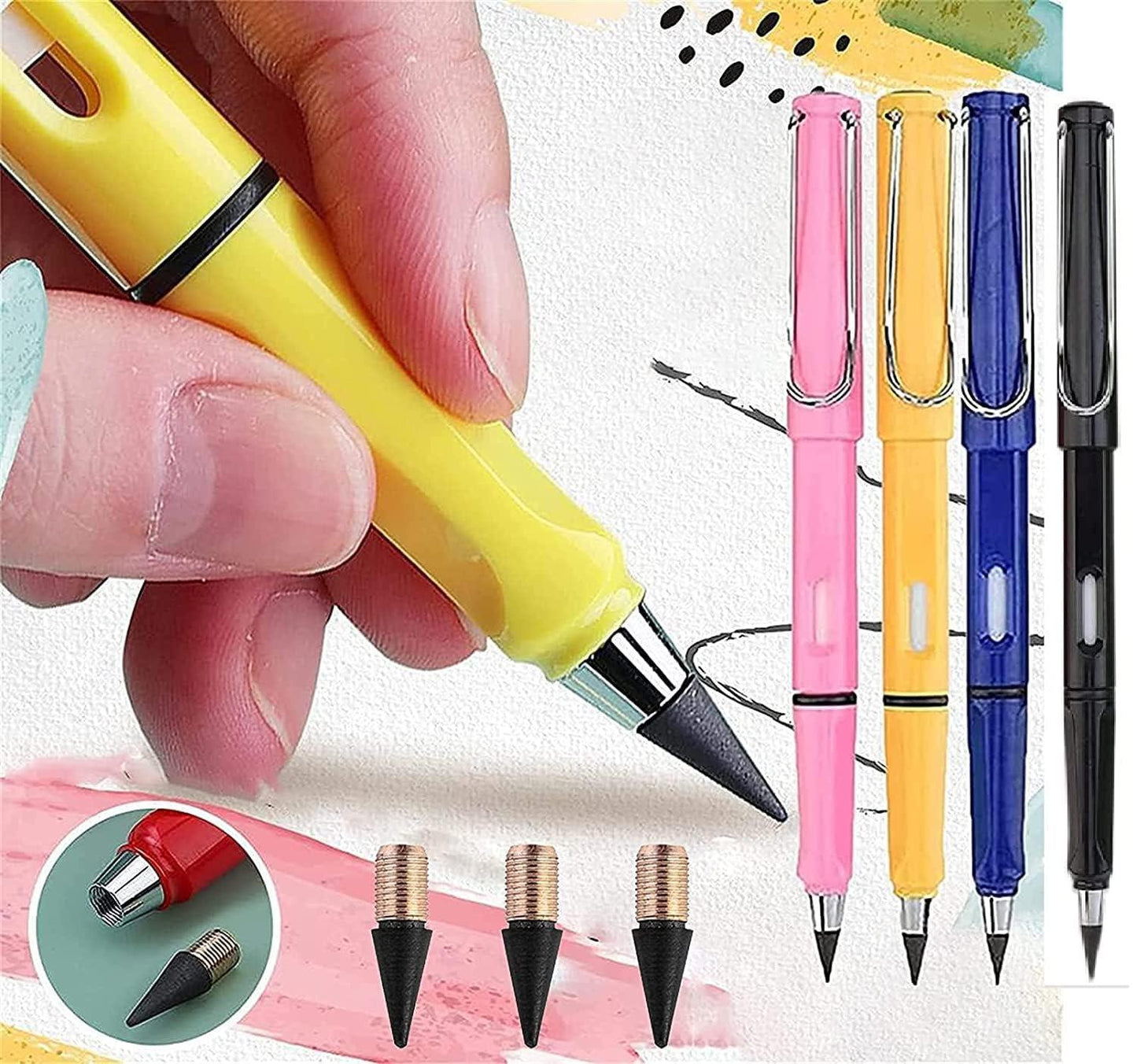 Reusable and Erasable Metal Writing Pens LASATECH