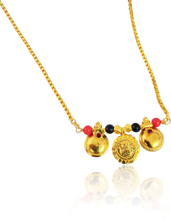 Trendy Gold Plated Mangalsutra LASATECH