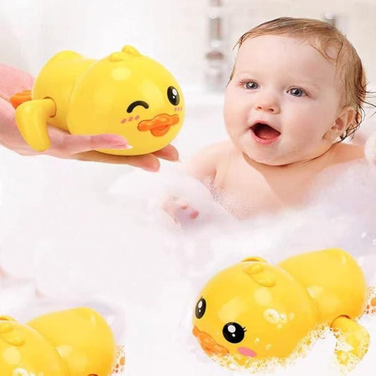 Bath Toy Swimming Duck Wind Up Water Floating Duck Toy LASATECH