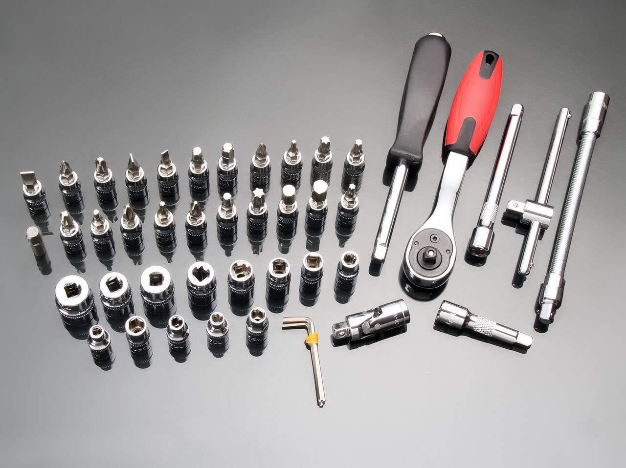 Hardware Tools- 46 in 1 Multi Purpose Combination Socket Tool Kit LASATECH