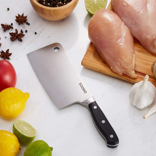 High-Carbon Stainless Steel Meat Cleaver/Knife LASATECH