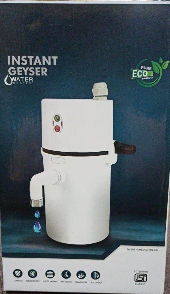 Instant Electric Water Geyser(Random Colours Available) LASATECH