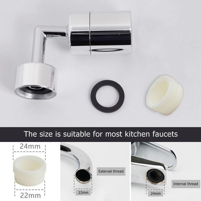 Dual Water Function Kitchen Faucet Aerator LASATECH