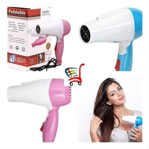 Nova Foldable Hair Dryer 1290 (Pack of 1) LASATECH