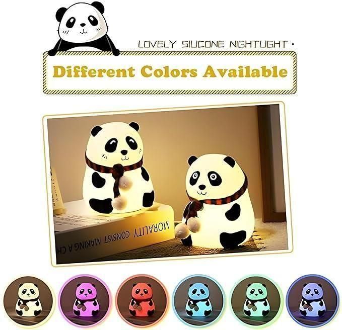 Cute Panda Light Lamp For Kids LASATECH