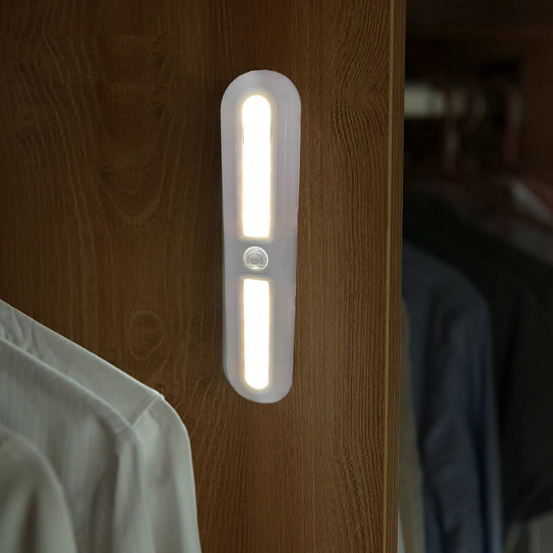 Wireless Induction lamp with Charging Cable in Charging Slot on Light Sensor and Rechargeable Sensor LED Lights LASATECH