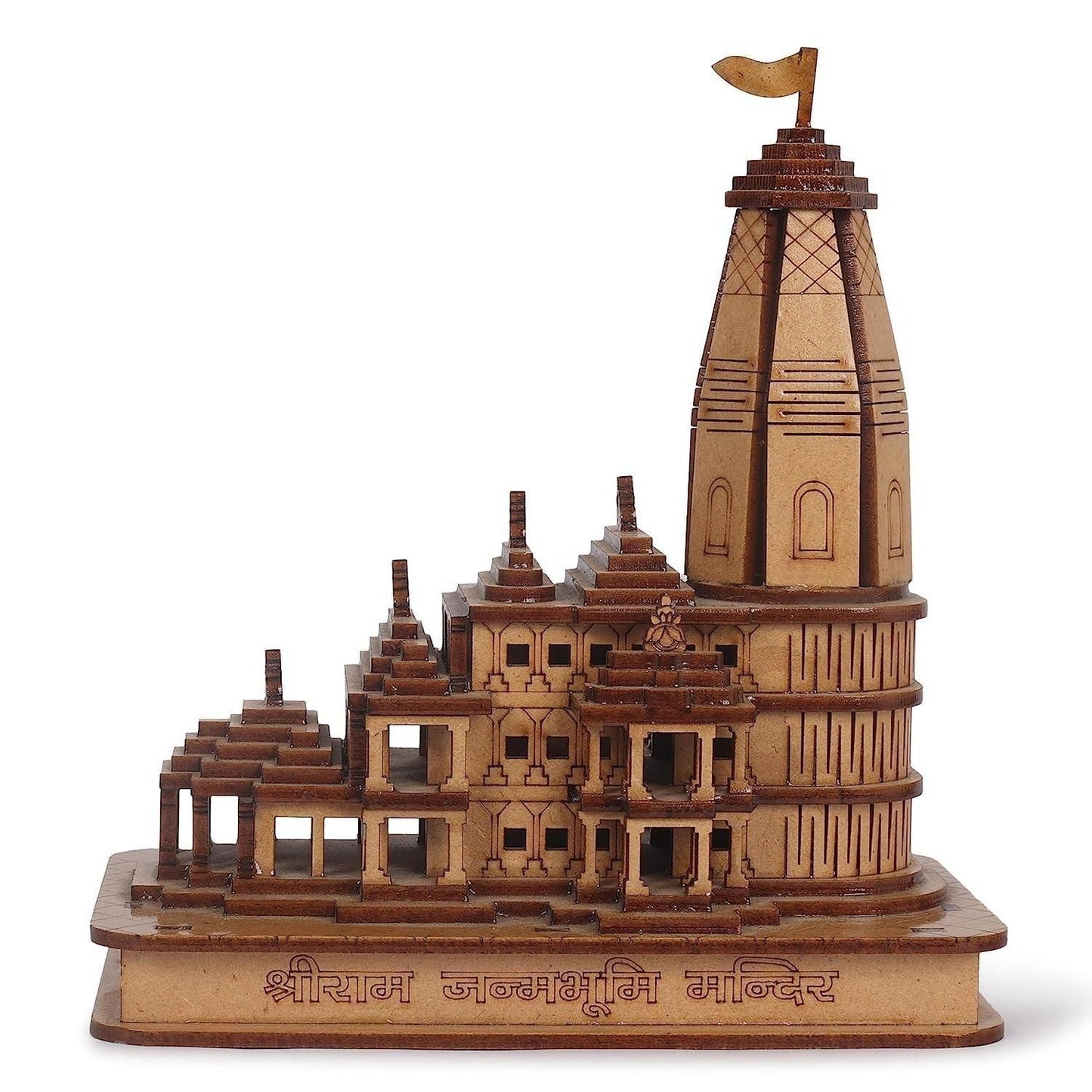 Decorative Showpiece Wood Temple for Gift LASATECH