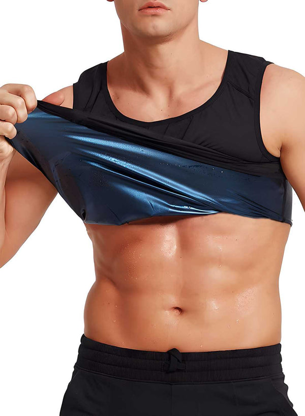 Body Shapper Vest for Men and Women Premium Workout Tank Top Polymer Shapewear Sauna Vest LASATECH