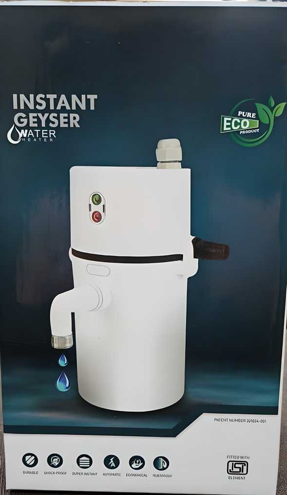 Instant Electric Water Geyser(Random Colours Available) LASATECH