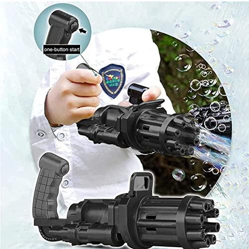 Rocket Launcher Electric Bubble Machine Gun for Toddlers Toys LASATECH