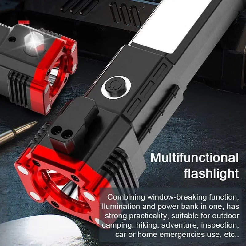 Portable Rechargeable Torch LED Flashlight LASATECH