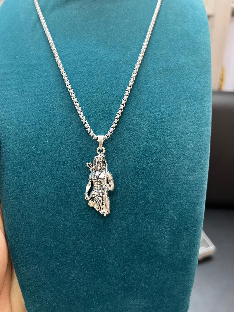 Lord Ram Pendant With Chain LASATECH