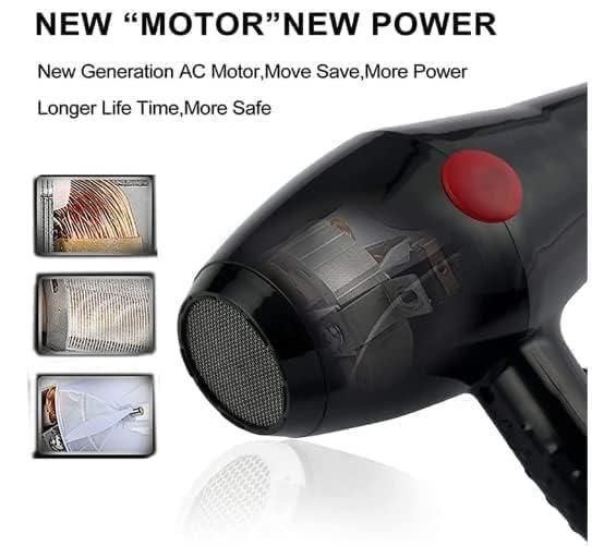 Hot and Cold Hair Dryer With Temperature Setting LASATECH