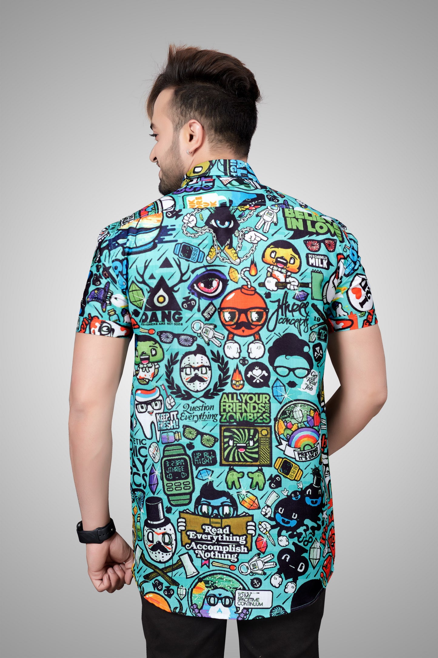 Men's Printed Shirt LASATECH