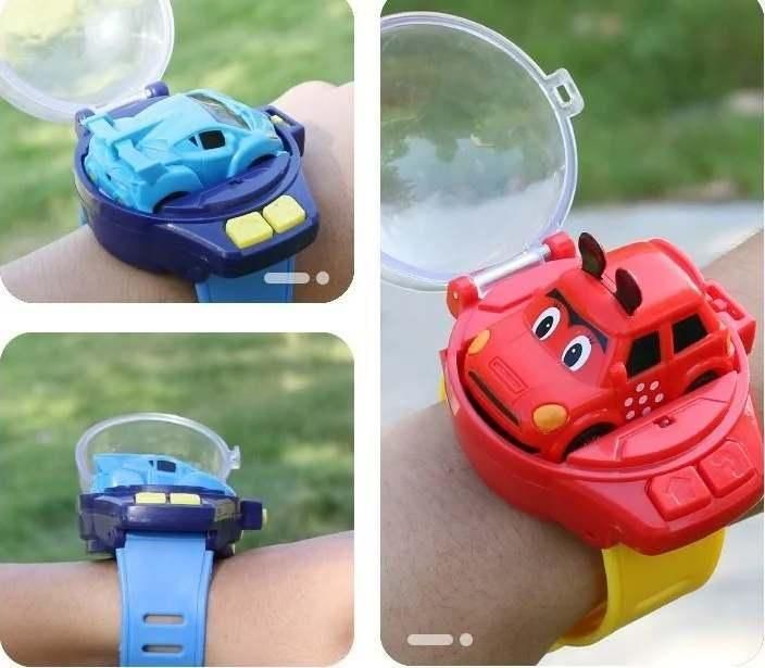 Speed Up Car Cartoon Mini Watch Car Toy, Usb Rechargeable Remote Control Toy LASATECH