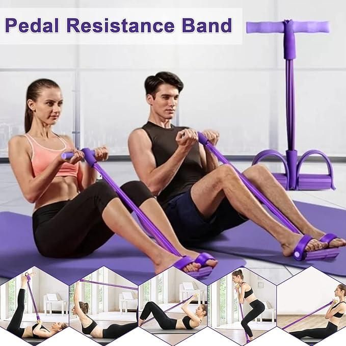 Yoga Pedal Puller Resistance Band Fitness Equipment LASATECH