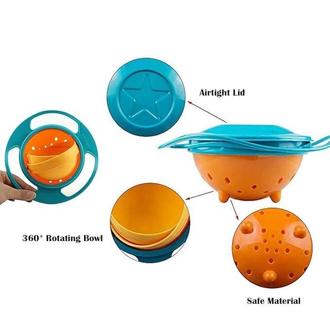 360 Degree Rotation Food Bowl LASATECH