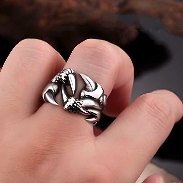 Saizen Silver Rings for Men LASATECH