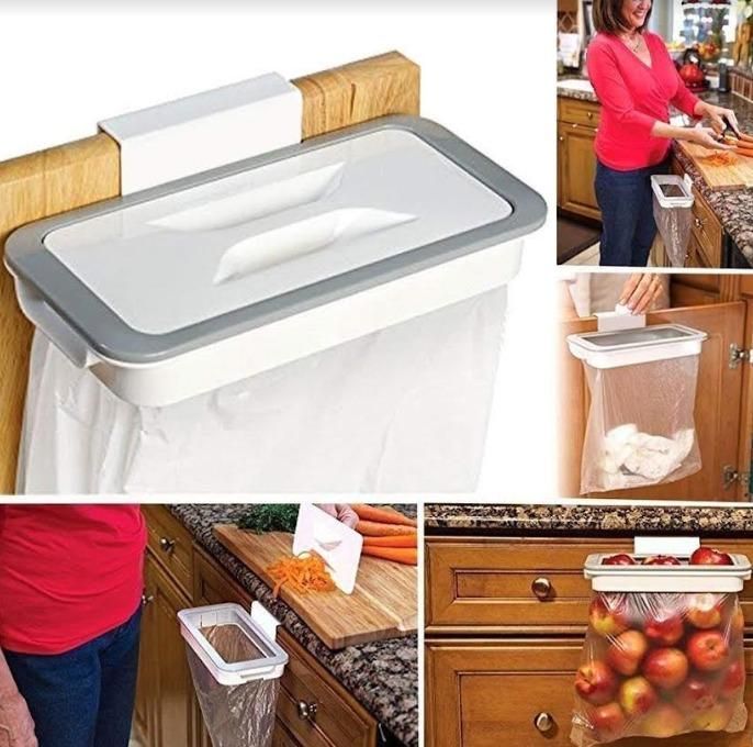 Attach-A-Trash Hanging Trash Bag Holder LASATECH