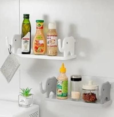 Self Adhesive Floating Shelves Wall Shelf (Pack Of 1) LASATECH