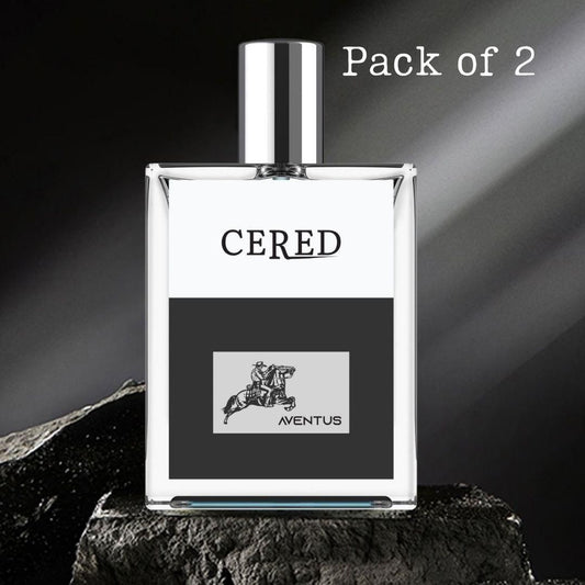 CERED Aventus Perfume 50ML (Pack of 2) LASATECH