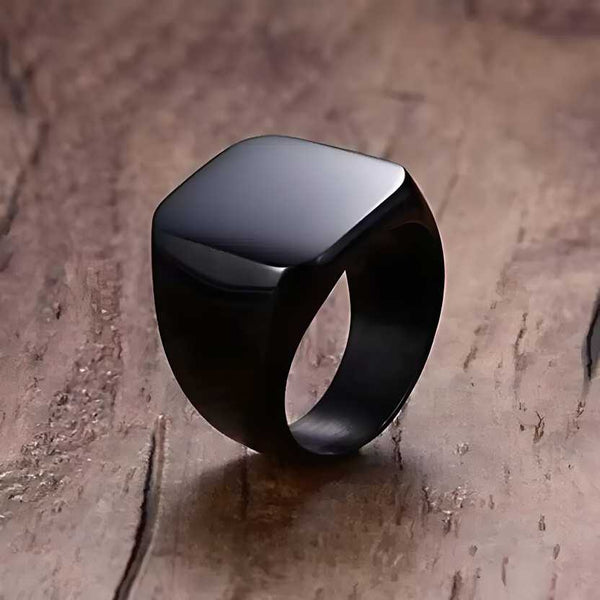 Saizen Silver Square Vintage Ring LASATECH
