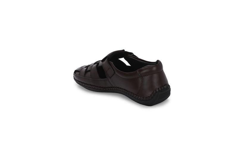 Mens Dreamers Brown  Leather Slippers LASATECH